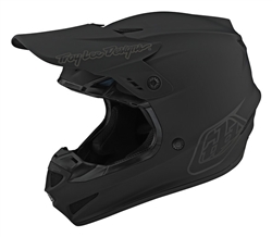 2020 Troy Lee Designs SE4 GP  MONO Helmet MATTE BLACK
