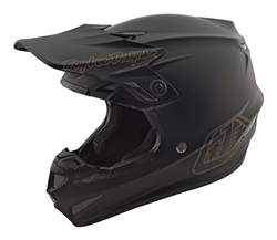 Troy Lee Designs SE4 Polyacrylite MONO Helmet Matte Black